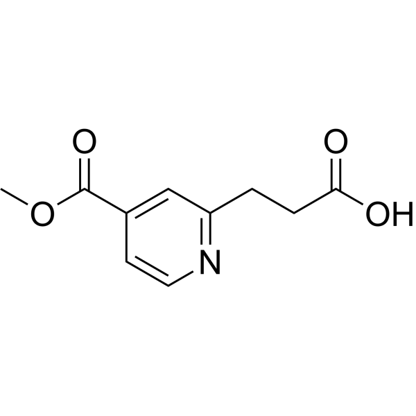 Methyl isonicotinate-(CH2)2-COOH 2710224-09-0